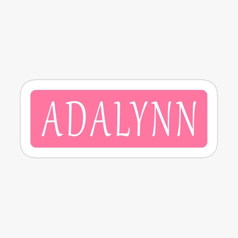 Adalynn Name" Poster for Sale by jeallan  Redbubble