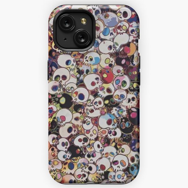 TAKASHI MURAKAMI FLOWERS PATTERN iPhone 15 Plus Case Cover