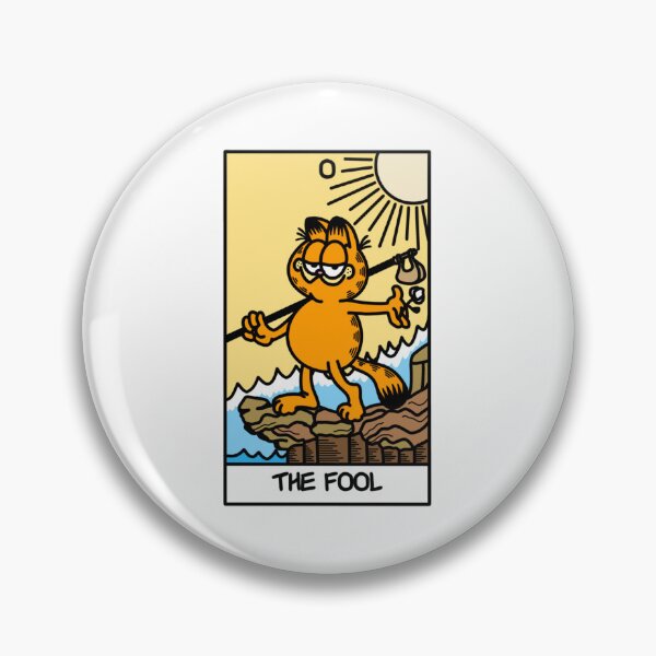 Item preview, the fool tarot card but it's garfield designed and sold by eckstromvan.