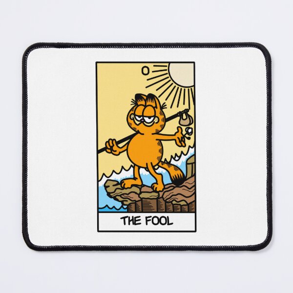 Item preview, the fool tarot card but it's garfield designed and sold by eckstromvan.