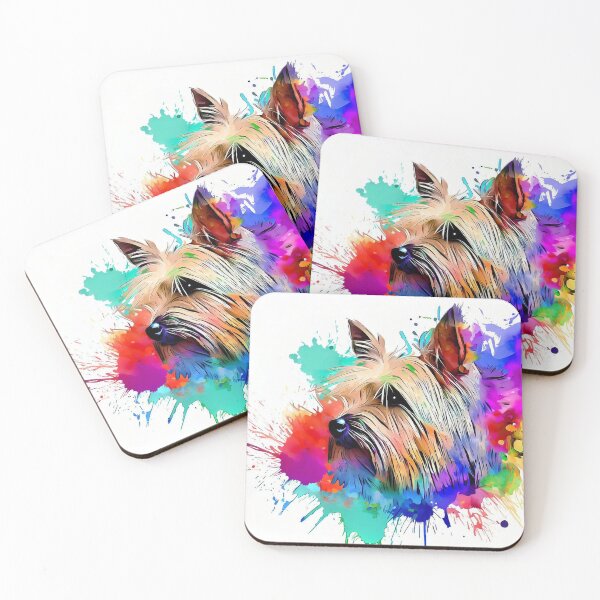 Item preview, Cairn Terrier Splash Art designed and sold by The Digital Compass.