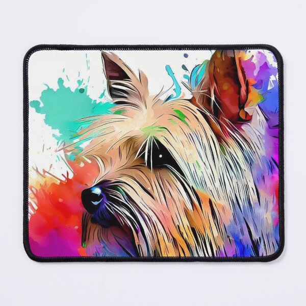 Item preview, Cairn Terrier Splash Art designed and sold by The Digital Compass.