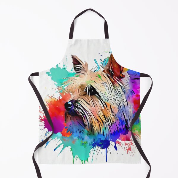 Item preview, Cairn Terrier Splash Art designed and sold by The Digital Compass.