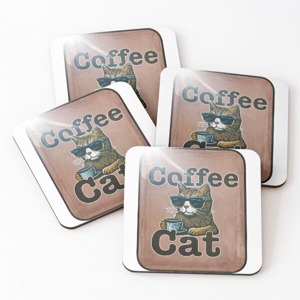Item preview, Coffee Cat designed and sold by Smith-and-Dog.
