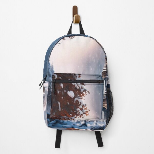 Item preview, Paris Eiffel Tower in winter snow designed and sold by JackFreestone.