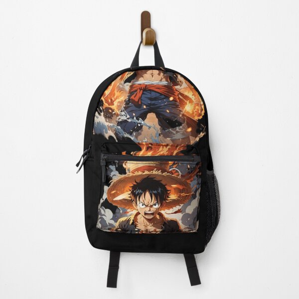 Item preview, "Flaming Pirate Spirit: One Piece Anime Firestorm T-Shirt" designed and sold by EPICV.SION WEARS.