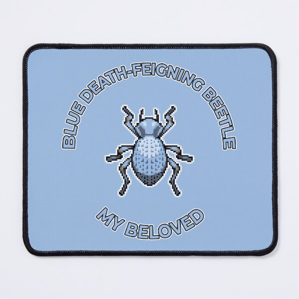 Item preview, Blue Death-Feigning Beetle My Beloved designed and sold by Dreadnoughtus.