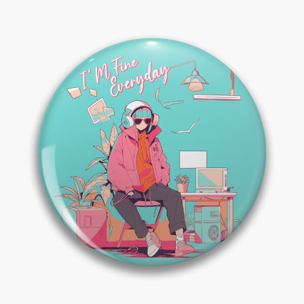 Item preview, i'm fine everyday V3 designed and sold by 3broDC.