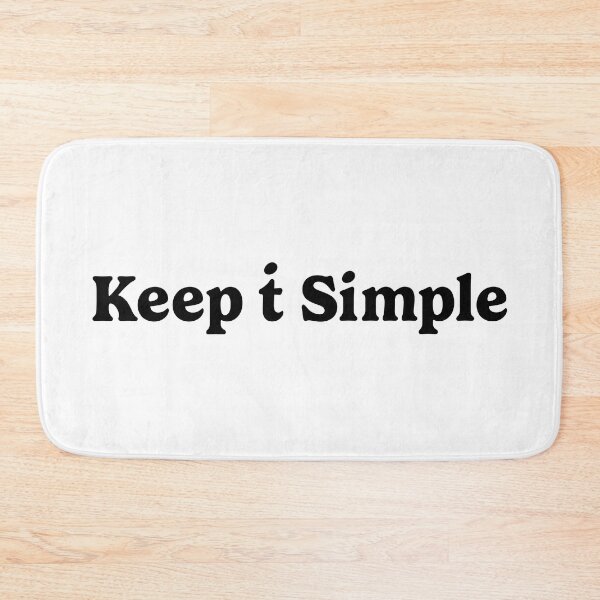 Item preview, Keep it Simple (Single Line) designed and sold by Wonderbouy.