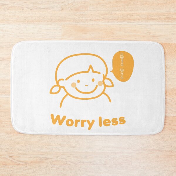 Item preview, Worry less, smile more T-shirt. chic & cool T-shirt. designed and sold by Mild Riot.