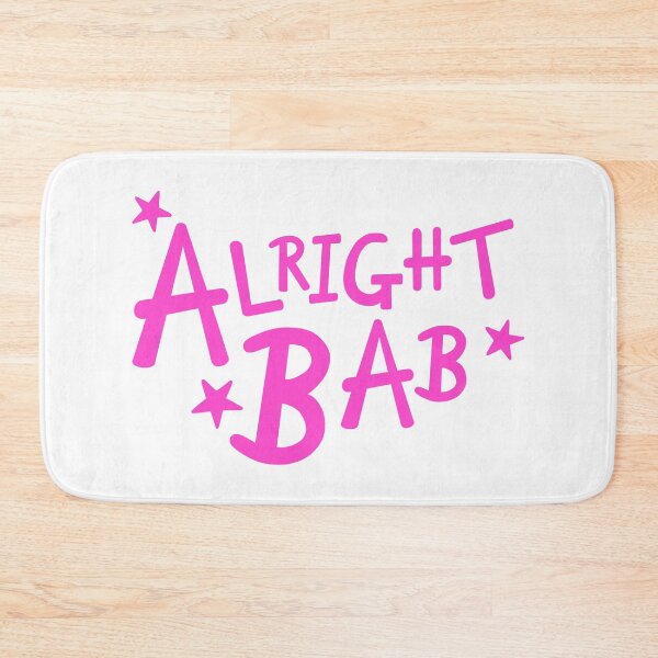 Item preview, Pink Alright Bab designed and sold by Helen McCartney Designs.
