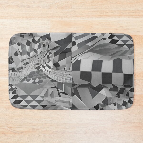 Item preview, Surreal Checkerboard Illusion - Artful Patterns in Enigmatic Harmony designed and sold by Freak-Scene.