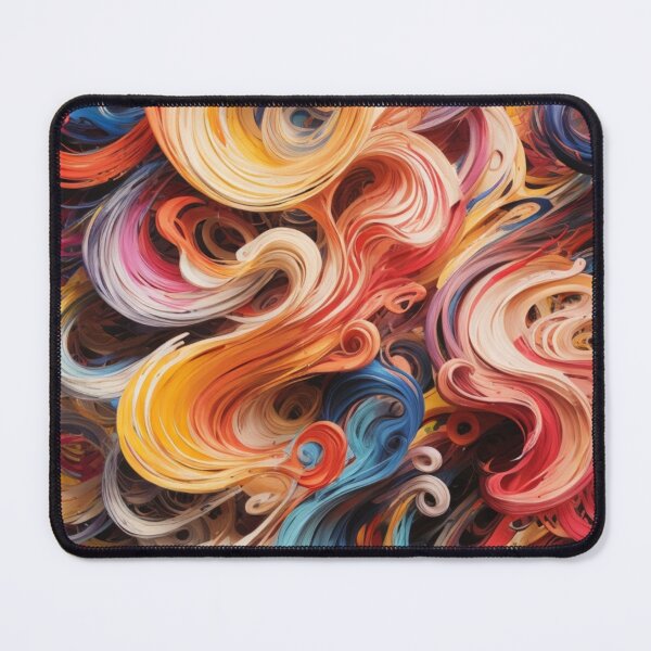 Item preview, Toxic Symphony: Chaotic Colors of Hazardous Abstract Art on Redbubble designed and sold by irosh madushan.