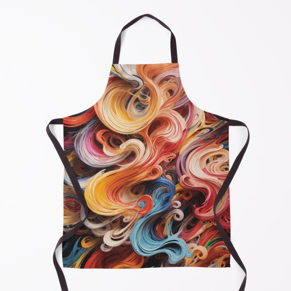 Item preview, Toxic Symphony: Chaotic Colors of Hazardous Abstract Art on Redbubble designed and sold by irosh madushan.