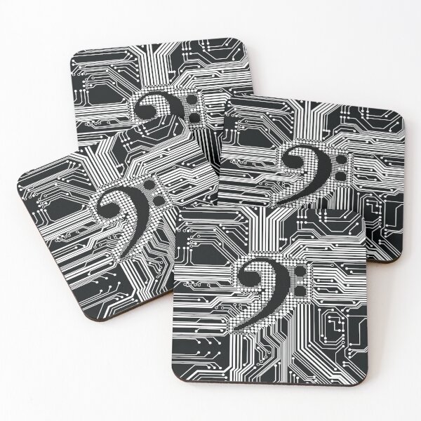 Item preview, Electronic Music: Bass Clef designed and sold by PlaytonicMedia.