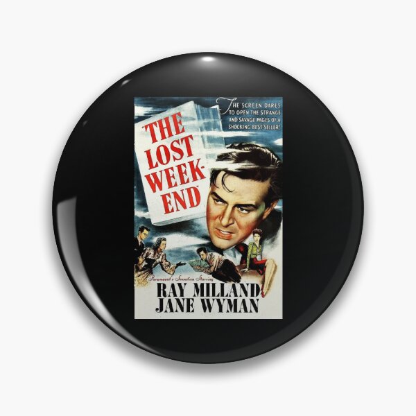 Item preview, The Lost Weekend - Movie Poster of the 1945 Film Noir Drama designed and sold by StyleSellersWa.