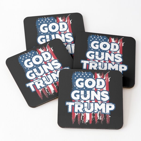 Item preview, God Guns and Trump 2020 American Flag designed and sold by RivaShores.