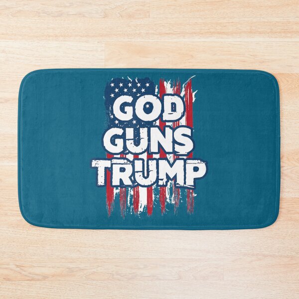 Item preview, God Guns and Trump 2020 American Flag designed and sold by RivaShores.