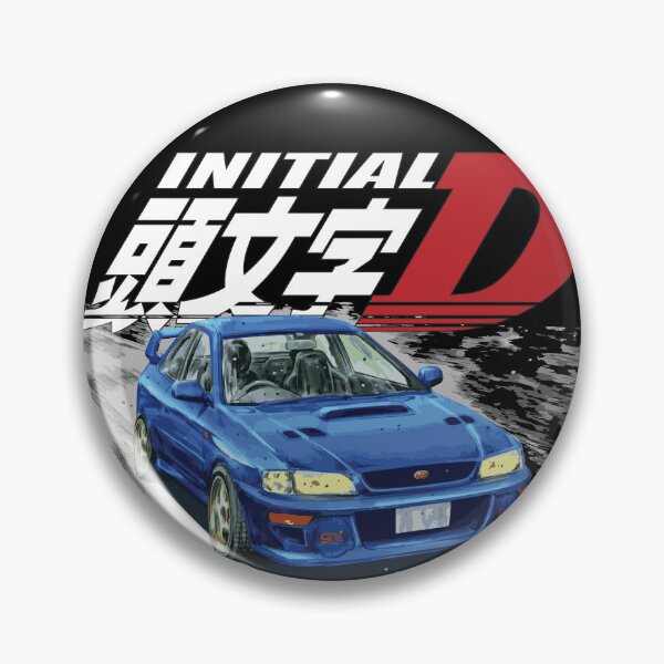 Item preview, Initial D Drifting bunta gc8 type r rally blue designed and sold by cowtownCOWBOY.