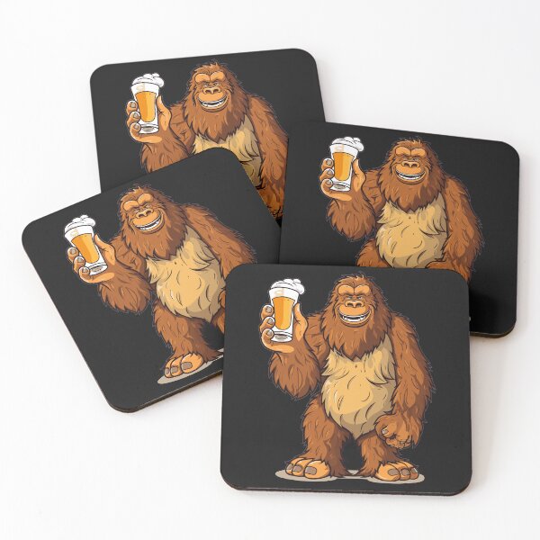 Item preview, Bigfoot, Hello beer,Humor, Fantasy, Festive, Halloween, designed and sold by Dazeville Studio1541 .