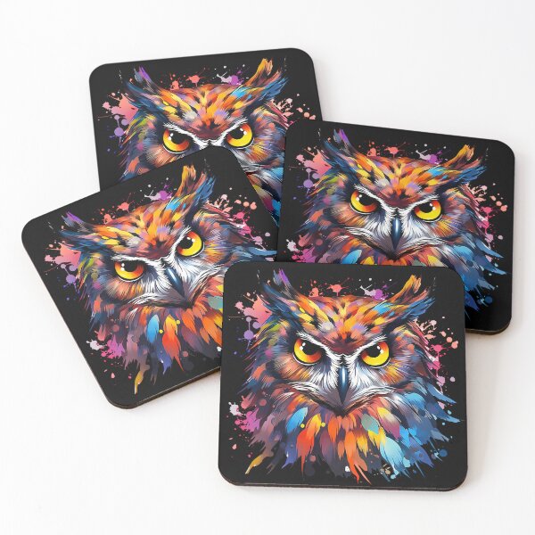 Item preview, owl Classic colorfull Tshirt designed and sold by SweetEvolution.