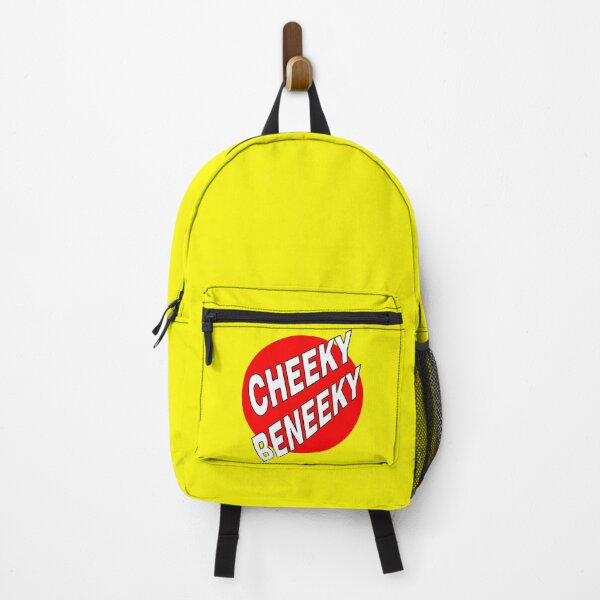 Item preview, Cheeky Beneeky, White Bold Font on Red Circle designed and sold by AASparksDesigns.