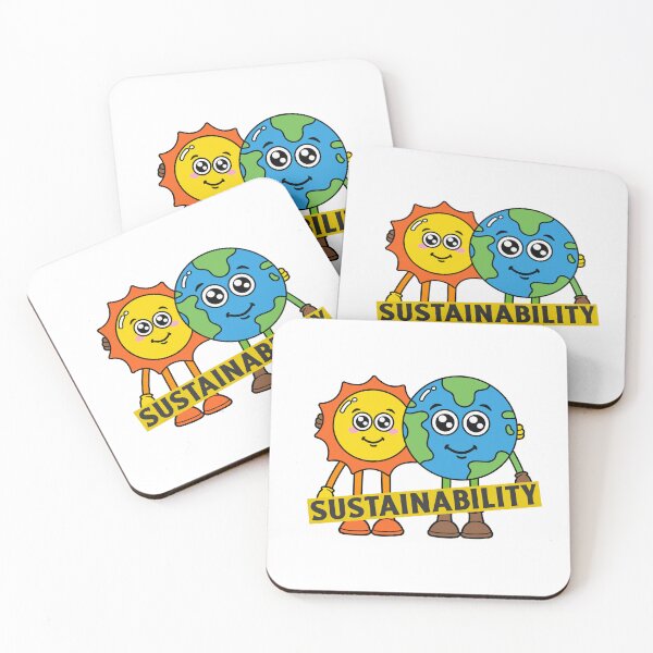 Item preview, Sustainability Two Happy Buddies The Earth And The Sun Hug Each Other designed and sold by pixelplaza.