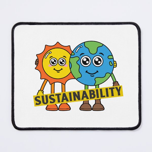 Item preview, Sustainability Two Happy Buddies The Earth And The Sun Hug Each Other designed and sold by pixelplaza.