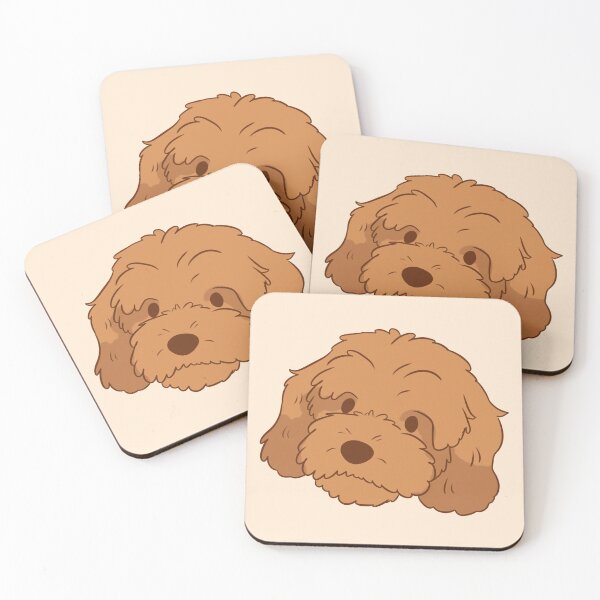 Item preview, Cute cavapoo dog face designed and sold by Yaragold.