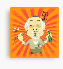 Señor Miyagi Canvas Print