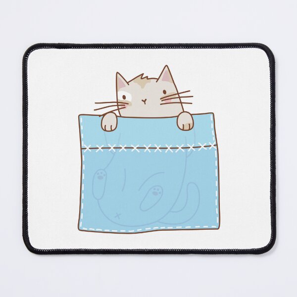 Item preview, Curious pocket kitty cat designed and sold by runcatrun.