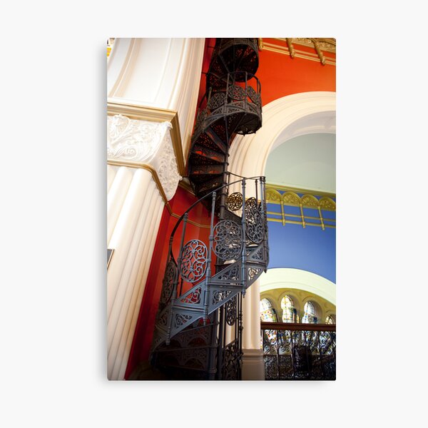 Spiral Stairs QVB Canvas Print