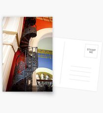 Spiral Stairs QVB Postcards