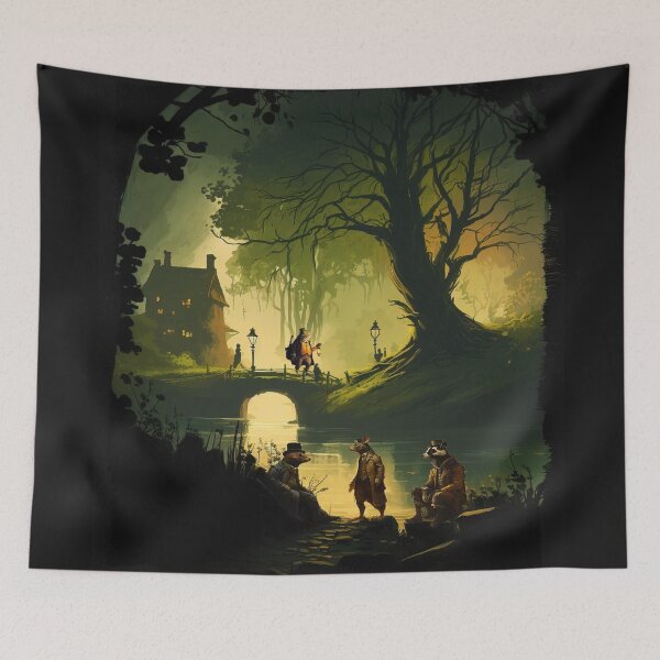 Item preview, The Wind in the Willows designed and sold by A Deniz Akerman.