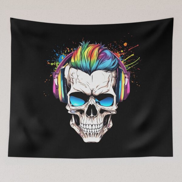 Item preview, Vibrant beats designed and sold by SkullsToGo.