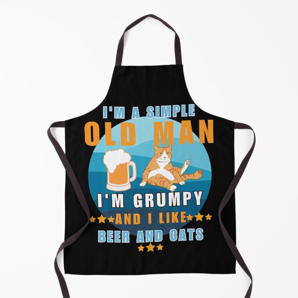 Item preview, I'm a simple old man I'm grumpy and I like beer and tv designed and sold by maggNf.