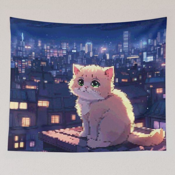 Item preview, 8bitbardzzz- night lights (Cover Art) designed and sold by lofibardzzz.