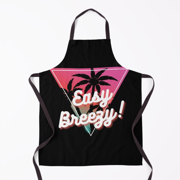 Item preview, Easy Breezy Phrase Retro Miami Beach Summer Saying designed and sold by Cajattire.