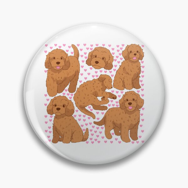 Item preview, Cute cavapoo dog pattern  designed and sold by Yaragold.