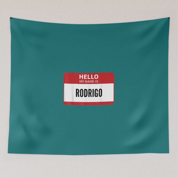 Item preview, rodrigo name tag hello designed and sold by edseline.