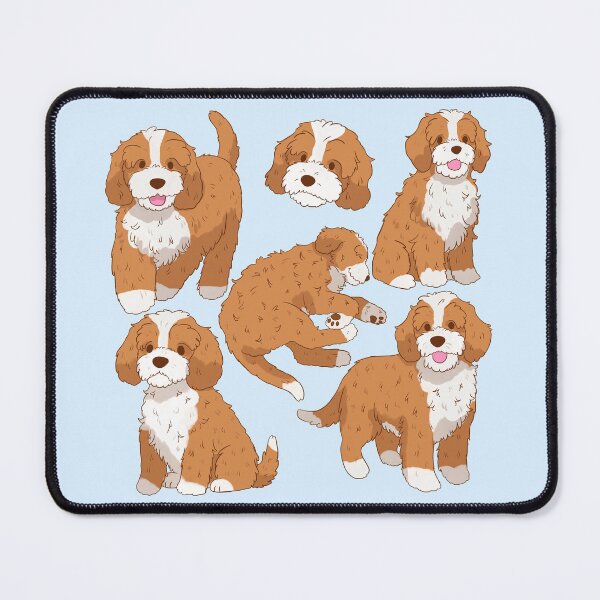 Item preview, Cute cavapoo dog pattern  designed and sold by Yaragold.
