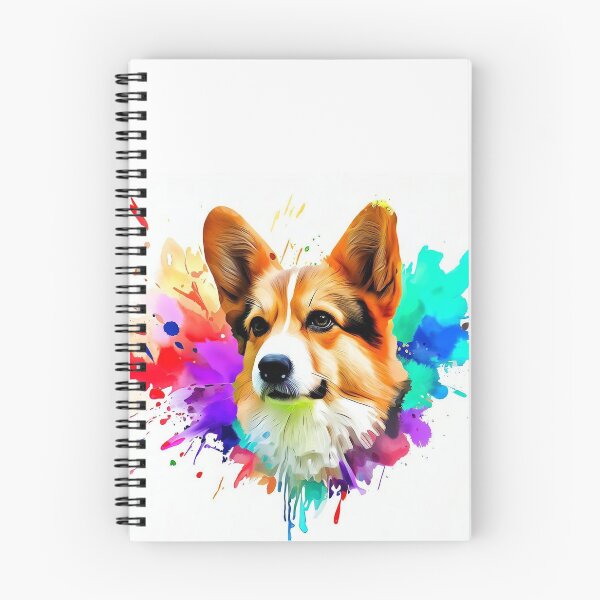 Item preview, Corgi Splash Art designed and sold by The Digital Compass.