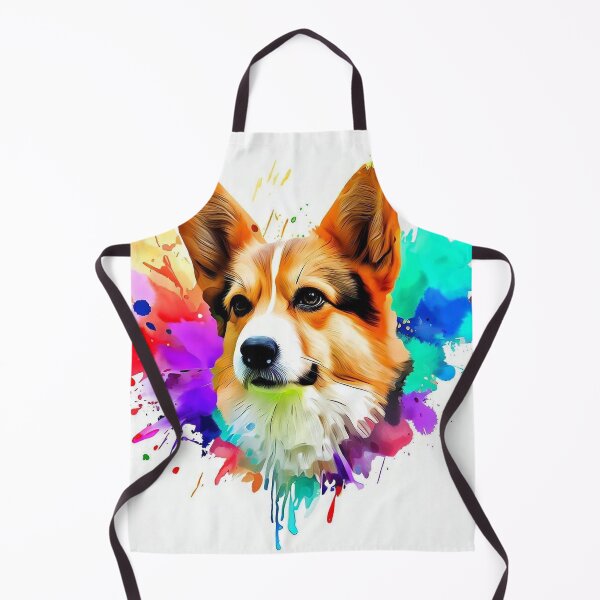 Item preview, Corgi Splash Art designed and sold by The Digital Compass.