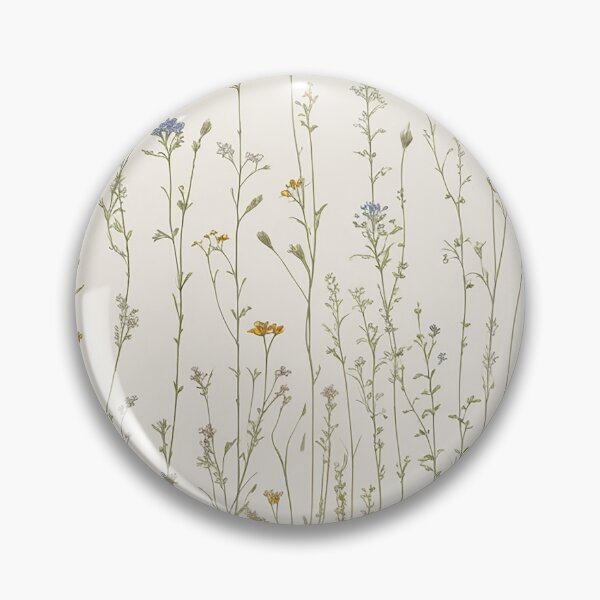 Artikelvorschau, Captivating Wildflower Meadow Art: Minimalist Design in Earthy Tones entworfen und verkauft von CharmingChic.