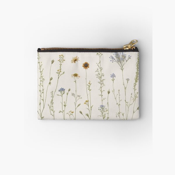 Item preview, Captivating Wildflower Meadow Art: Minimalist Design in Earthy Tones designed and sold by CharmingChic.