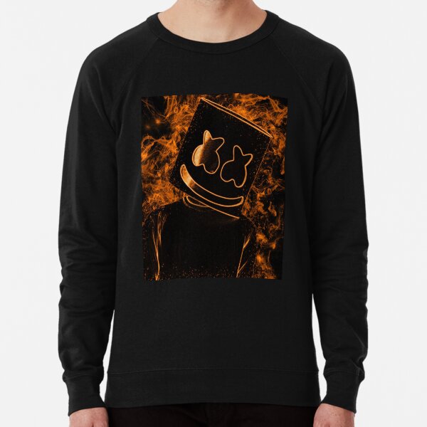 Marshmello hoodie new arrivals orange black
