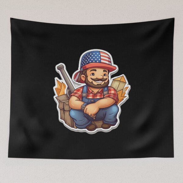 Item preview, Happy labor day, american labor day, labor day sale,  designed and sold by Mateusz Majcherek.