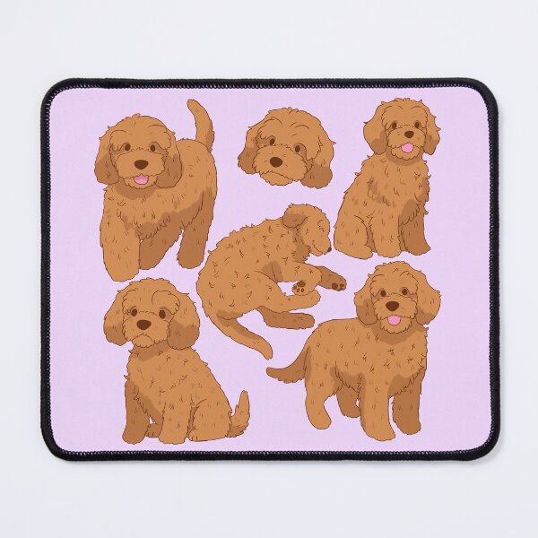 Item preview, Cute cavapoo dog pattern  designed and sold by Yaragold.