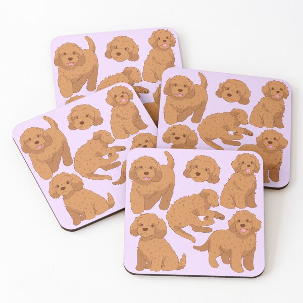 Item preview, Cute cavapoo dog pattern  designed and sold by Yaragold.
