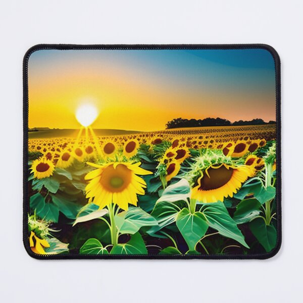 Item preview, Sunflower field and sunset designed and sold by GasconyPassion.